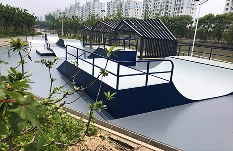 上海市青浦环城水系景观工程极限运动场（二期）