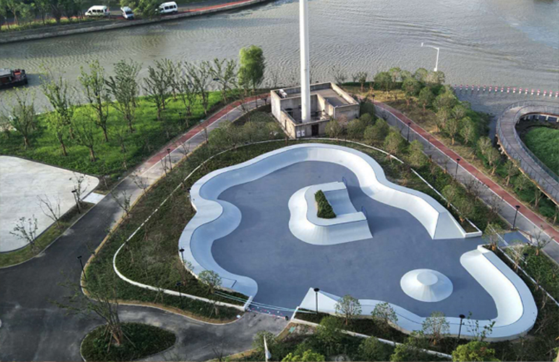上海市青浦环城水系景观工程极限运动场（三期）
