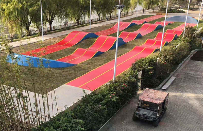 上海市青浦区环城水系景观工程小轮车越野场地