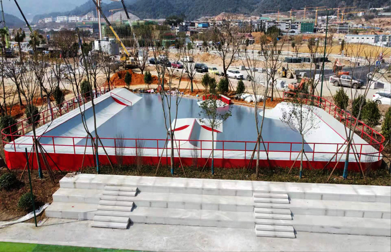 福建省龙岩市数字产业园极限运动场