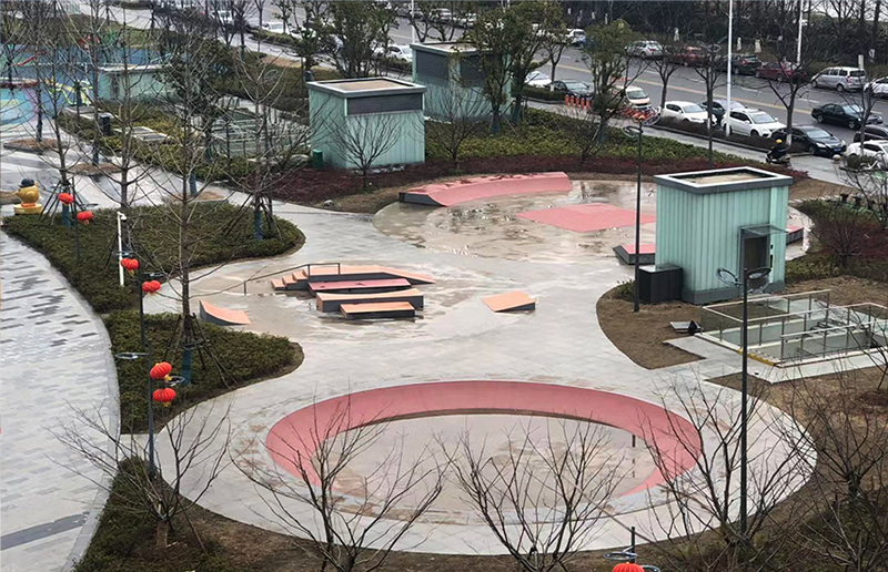 江苏省南京市仙林大学城极限运动场