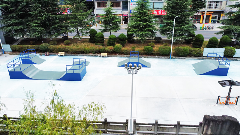 湖北省利川市滨江智慧体育公园极限运动场