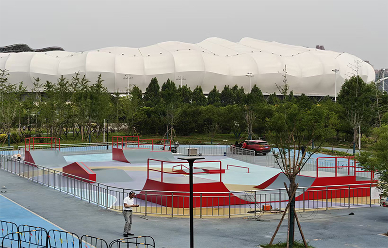 河北省衡水市奥体中心公园极限运